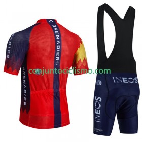 Conjunto Maillot + Culotte Corto con tirantes Ineos Grenadier 2023